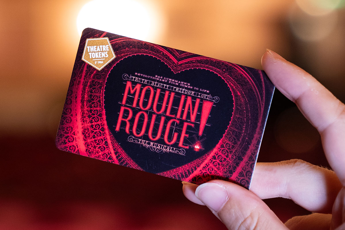 Gift card for Moulin Rouge! The Musical